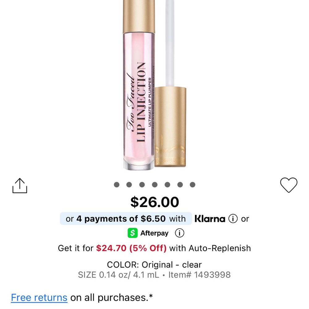 Too Faced Lip Injection - Picture 2 of 2